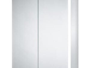 Sensio Grantham Bluetooth LED Double Door Bathroom Cabinet - 700 x 670mm