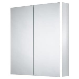 Sensio Grantham Bluetooth LED Double Door Bathroom Cabinet – 700 x 670mm