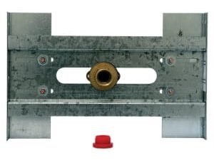 Abacus Recessed Single Fitting Plate - 3/4in Fitting