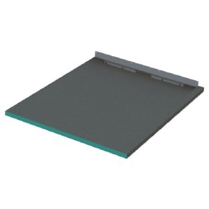 Wickes 30mm Infinity Right Hand Single Fall Rectangular Shower Tray – 1200 X 1250mm