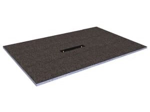 Wickes Linear 30mm Wetroom Shower Tray with Centre Drain Level Access  - 1600 X 900mm