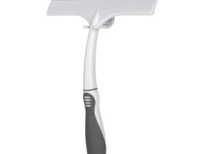 Croydex Plastic Sqeegee & Holder - Grey/Yellow