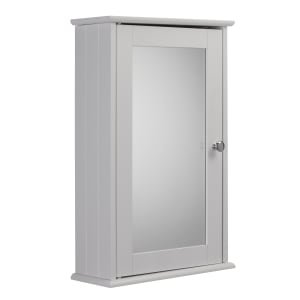 Croydex Malton Wooden Single Door Bathroom Cabinet – 530 x 340mm