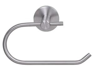 Croydex Somerton Toilet Roll Holder - Brushed Steel