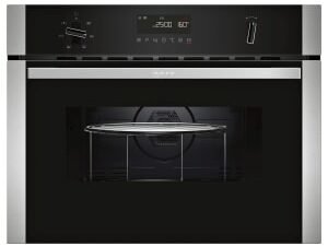 NEFF C1AMG84N0B N50 Built-In Compact Microwave with Hotair - Stainless Steel
