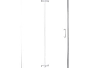 Nexa By Merlyn 8mm Chrome Frameless Inline Hinge Door Only for Recess - 2000 x 1200mm