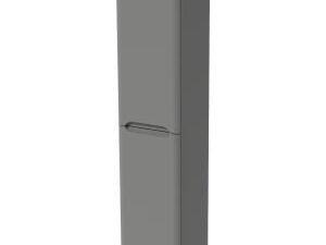 Wickes Malmo Dust Grey Wall Hung J Pull Tower Unit - 1600 x 400mm