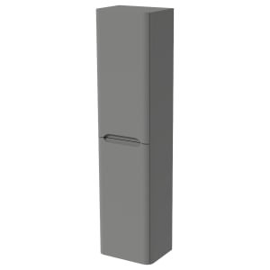 Wickes Malmo Dust Grey Wall Hung J Pull Tower Unit – 1600 x 400mm