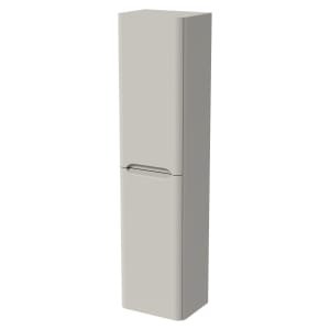 Wickes Malmo Light Grey Wall Hung J Pull Tower Unit – 1600 x 400mm