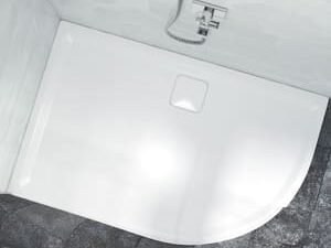 Nexa By Merlyn 25mm Offset Quadrant Low Level Right Hand White Shower Tray - 1200 x 900mm