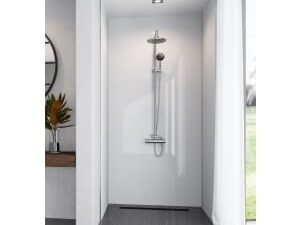 Mermaid Elite Artico 3 Sided Shower Panel Kit - 900 x 900mm