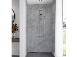 Mermaid Elite Ravello 3 Sided Shower Panel Kit - 1700 x 900mm