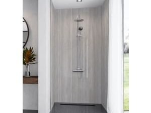 Mermaid Elite Vieste 3 Sided Shower Panel Kit - 900 x 900mm