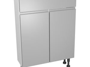 Wickes Hertford Gloss Grey Compact Vanity Unit - 600 x 735mm