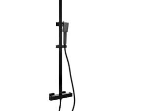 Bristan Iris Bar Mixer Shower with Diverter - Black