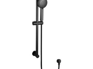 Bristan Round Shower Kit with Multi-Function Handset - Black