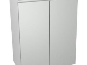 Wickes Hertford Gloss Grey Base / Wall Storage Unit - 600 x 735mm