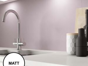 AluSplash Splashback Frosted Flora 800 x 600mm - Matt