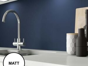 AluSplash Splashback Midnight Moon 900 x 800mm - Matt