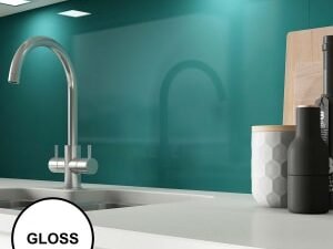 AluSplash Splashback Totally Teal 800 x 600mm - Gloss