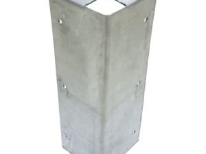 Wickes Raised Bed Galvanised Corner Bracket 60x60x200mm
