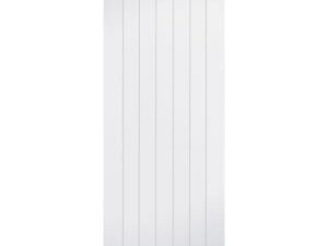Wickes Geneva Cottage White Primed Solid Core Door - 1981 x 762mm