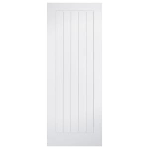 Wickes Geneva Cottage White Primed FD30 Solid Core Fire Door – 1981 x 838mm