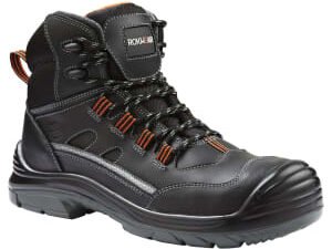 Rokwear Boulder Womens Safety Trainer Boot Black - Size 4
