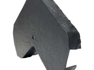 Envirotile Plastic Lightweight Anthracite Gable End Cap - 28 x 325 x 6mm
