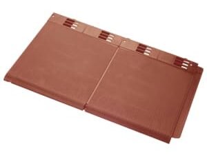 Envirotile Terracotta Double Plastic Tile - 365 x 630 x 12mm