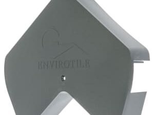 Envirotile Anthracite Gable End Cap - 30 x 300 x 6mm