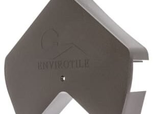 Envirotile Dark Brown Gable End Cap - 30 x 300 x 6mm