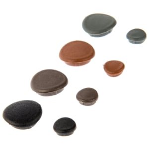 Envirotile Small Screw Cover Caps Terracotta – Pack of 25