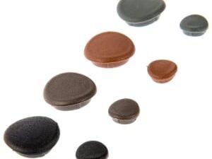 Envirotile Small Screw Cover Caps Grey - Pack of 25
