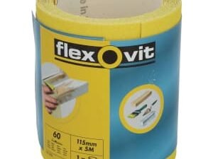 Flexovit 60 Grit Coarse Sanding Roll - 5m x 115mm