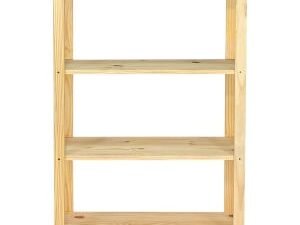 Wickes 4 Tier Pine Shelf Unit - 800mm