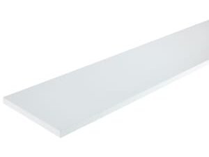 Wickes MFC White Shelf - 18 x 305 x 900mm