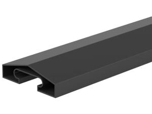 DuraPost Anthracite Grey Capping Rail - 1830mm