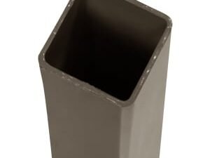 DuraPost Steel Corner/Gate Fence Post Sepia Brown - 75mm x 75mm x 1.8m