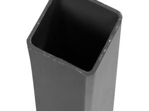 DuraPost Steel Anthracite Grey Corner / Gate Fence Post - 75 x 75mm x 2.4m