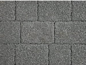 Marshalls Argent Priora Driveway Textured Block Paving Pack Mixed Size Graphite - Sample