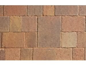 Marshalls Drivesett Tegula Textured Driveway Block Paving Autumn - Sample
