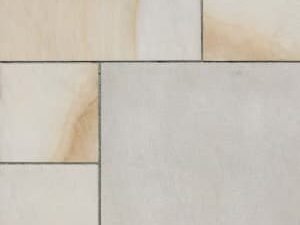 Marshalls Sawn Versuro Smooth Silver Paving Slab - Sample