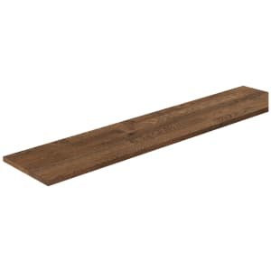 Wickes Smoked Black Oil Rustic Oak Shelf – 27 x 230 x 1200mm