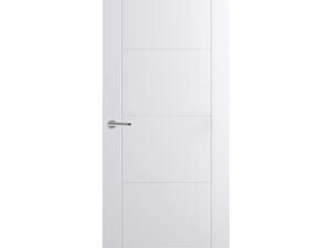 Wickes Exeter White Moulded Fully Finished Ladder Internal Door - 1981 x 762mm