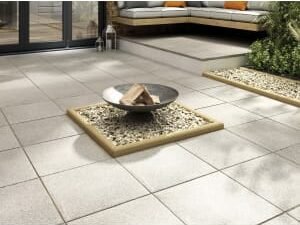 Marshalls Textured Charcoal Paving Slab 450 x 450 x 35mm - Pack of 60