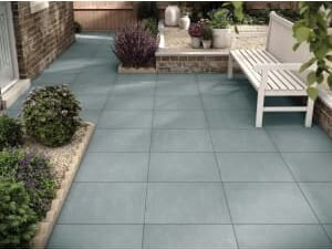 Marshalls Limestone Textured Blue Multi Paving Slab 600 x 600 x 22mm - Pack of 38