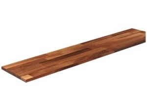 Wickes European Walnut Shelf - 27 x 230 x 1200mm