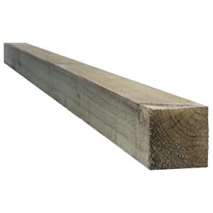 Spruce Incised Deck Support Post – 100 x 100mm x 1.2m