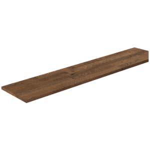 Wickes Smoked Black Oil Rustic Oak Shelf – 22 x 200 x 1200mm